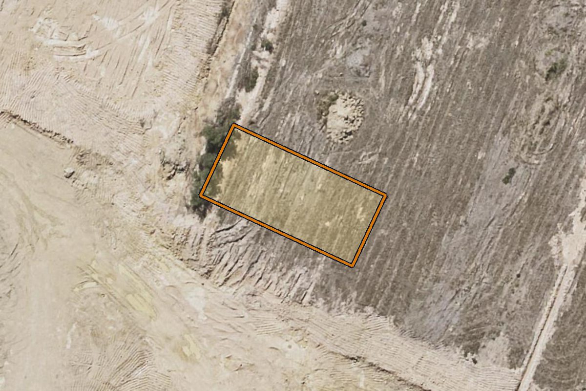 Aerial photo of 8 Chervil Drive, Greenbank QLD 4124 with the lot boundary outlined in amber