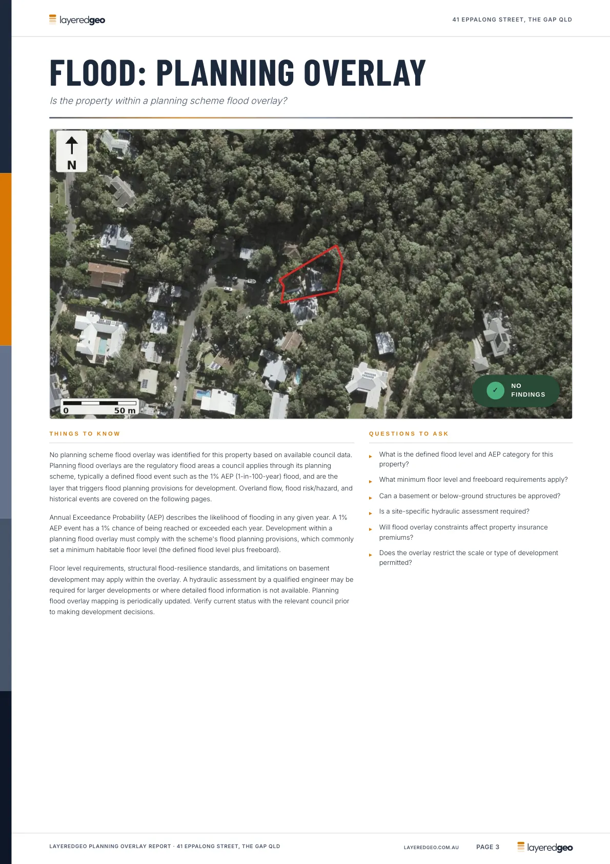 Flood planning overlay page