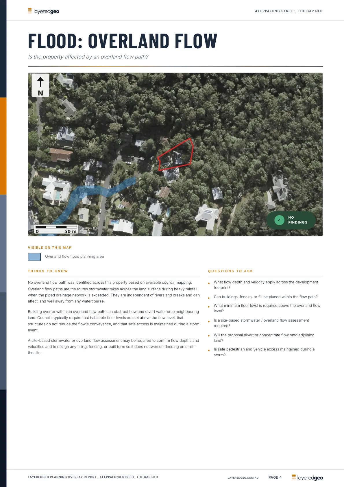 Flood overland flow page