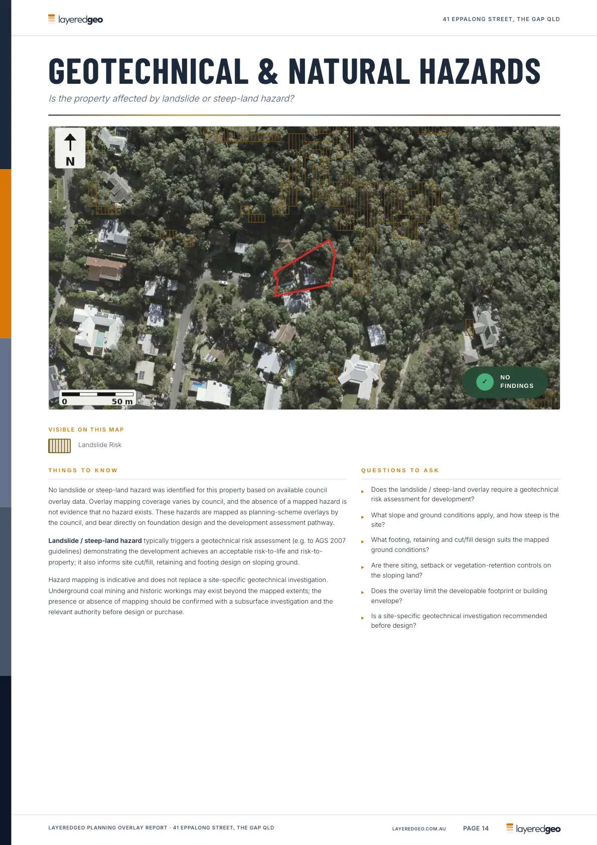 Geotechnical and natural hazards page