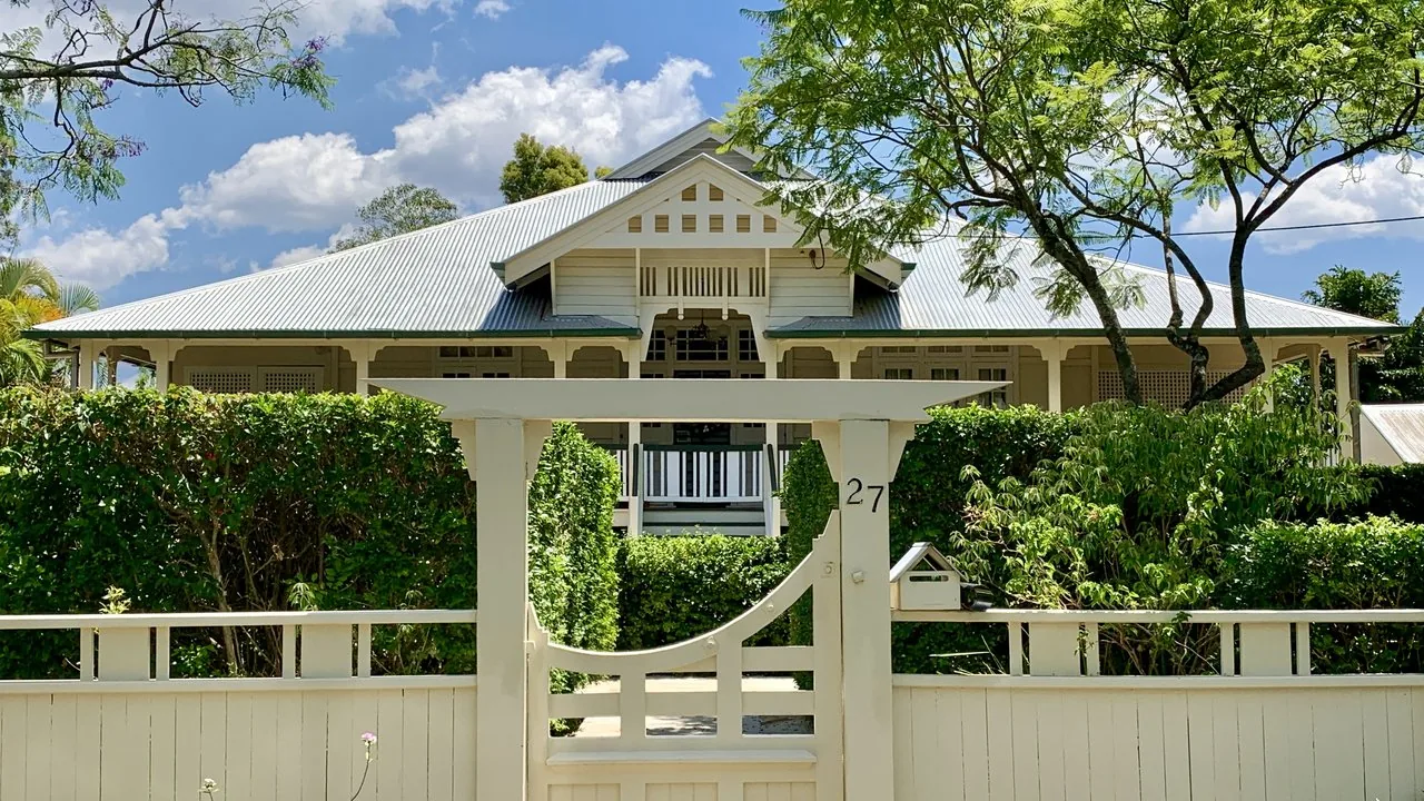 Queenslander in flood-prone low-lying suburb